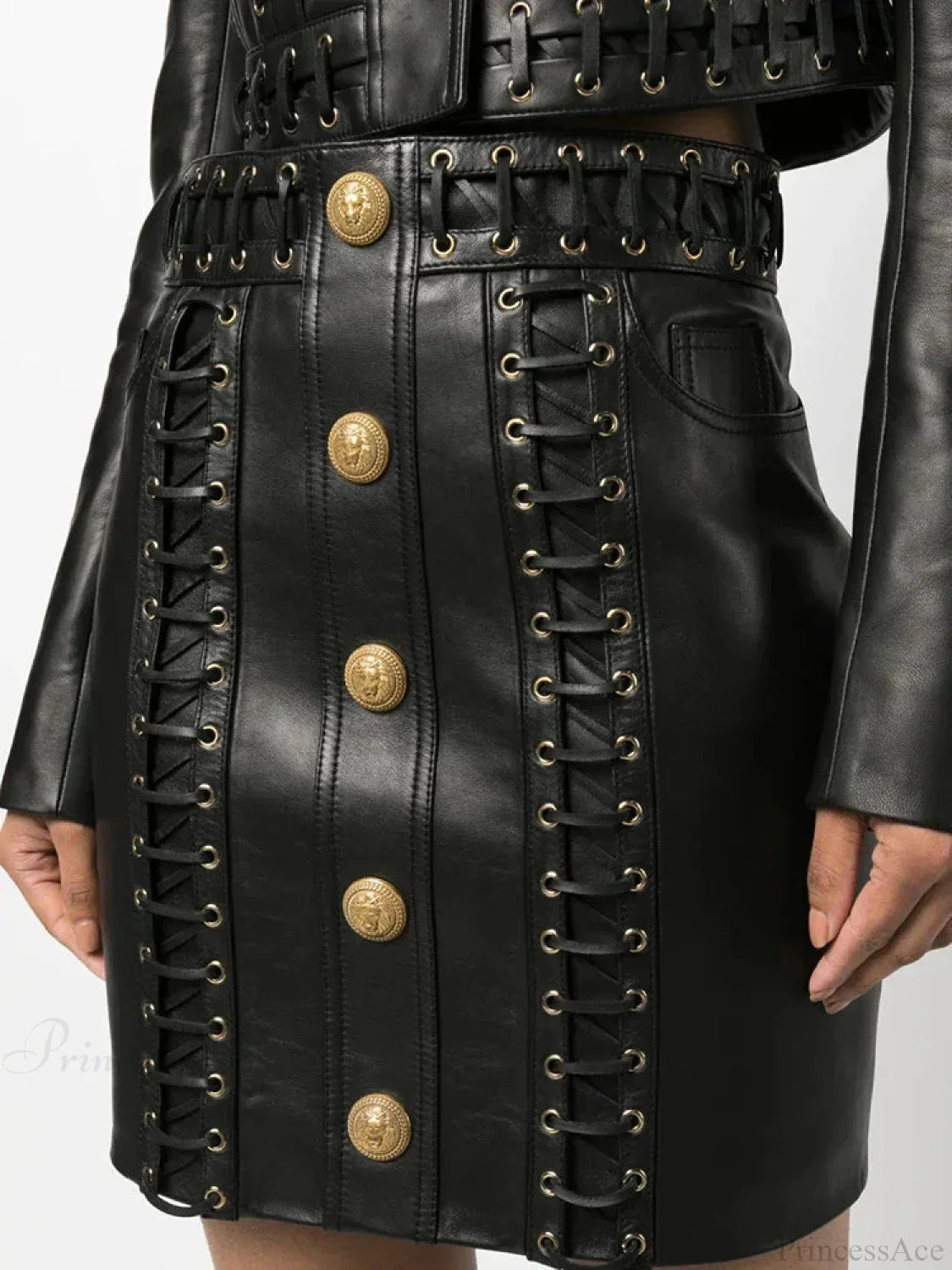 Fierce Fasteners String Tie Skirt