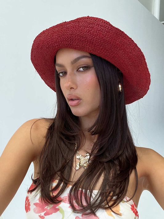 Kirky Hat Red