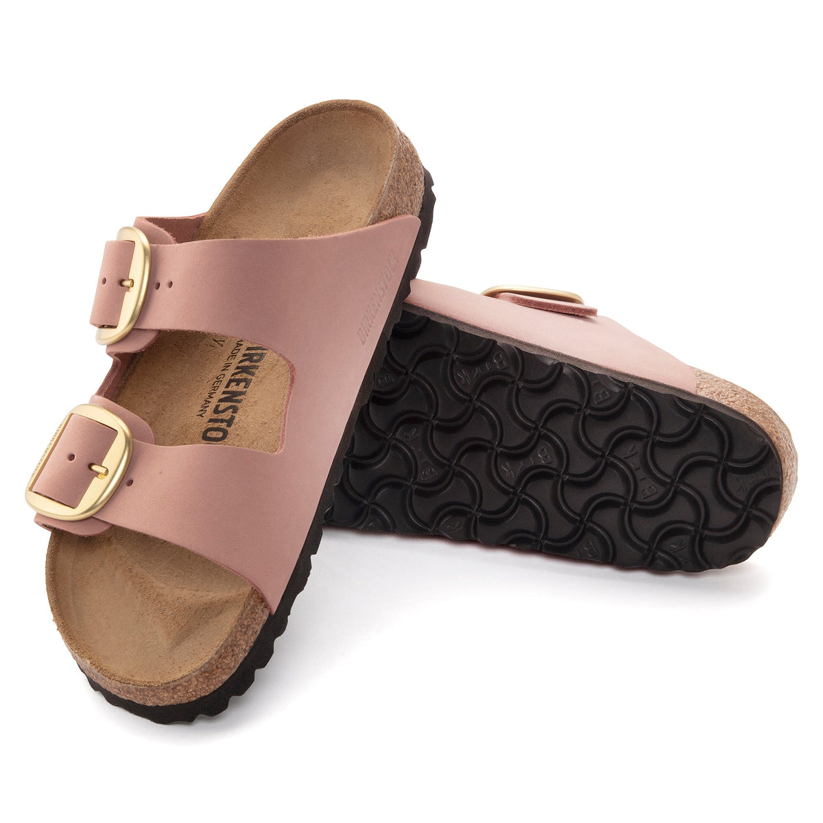 Arizona Big Buckle Nubuck Leather in Old Rose 37EU