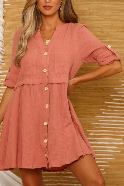 Cascada Dress Rose