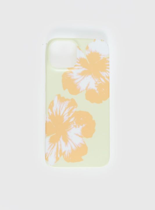 Shelly Beach iPhone Case Yellow