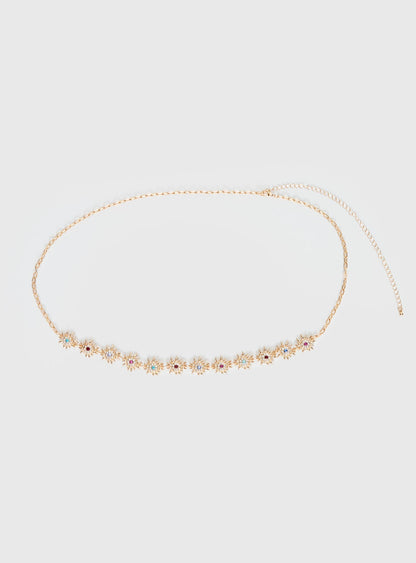 Love Away Belt Gold