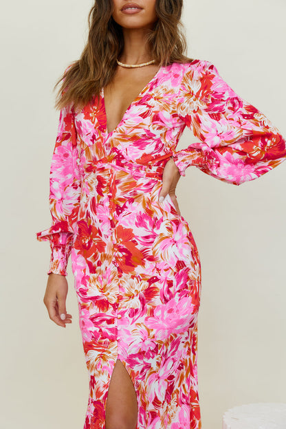 Starry Night Maxi Dress Pink