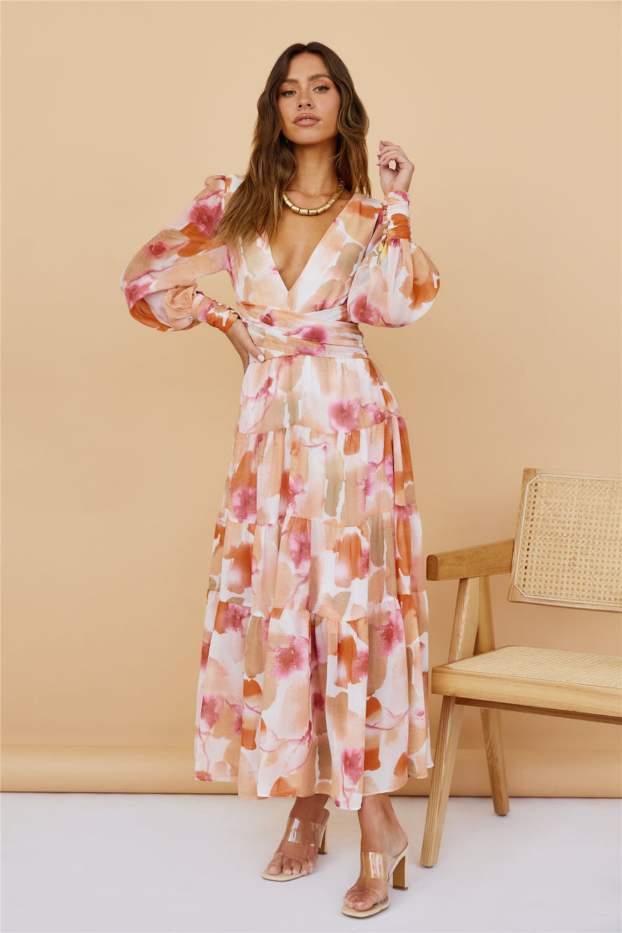 Find Your Truth Maxi Dress Orange