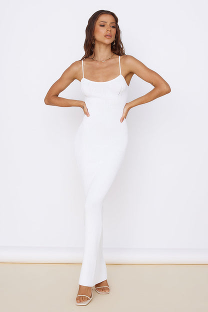 SNDYS Hudson Maxi Dress White