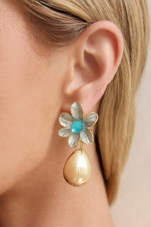 Sand Bar Earrings Gold