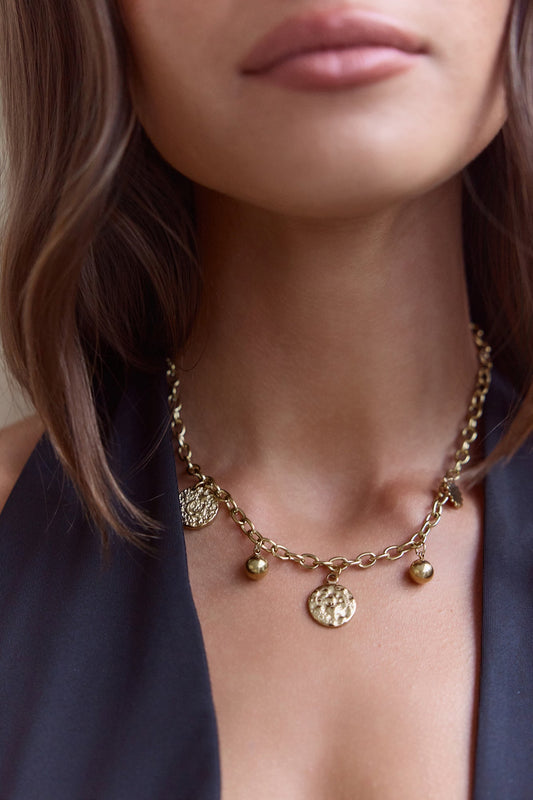 Constellations Necklace Gold
