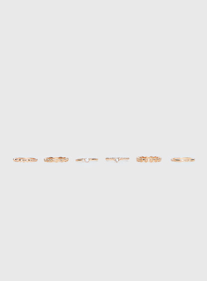 Never Alone Ring Pack Gold