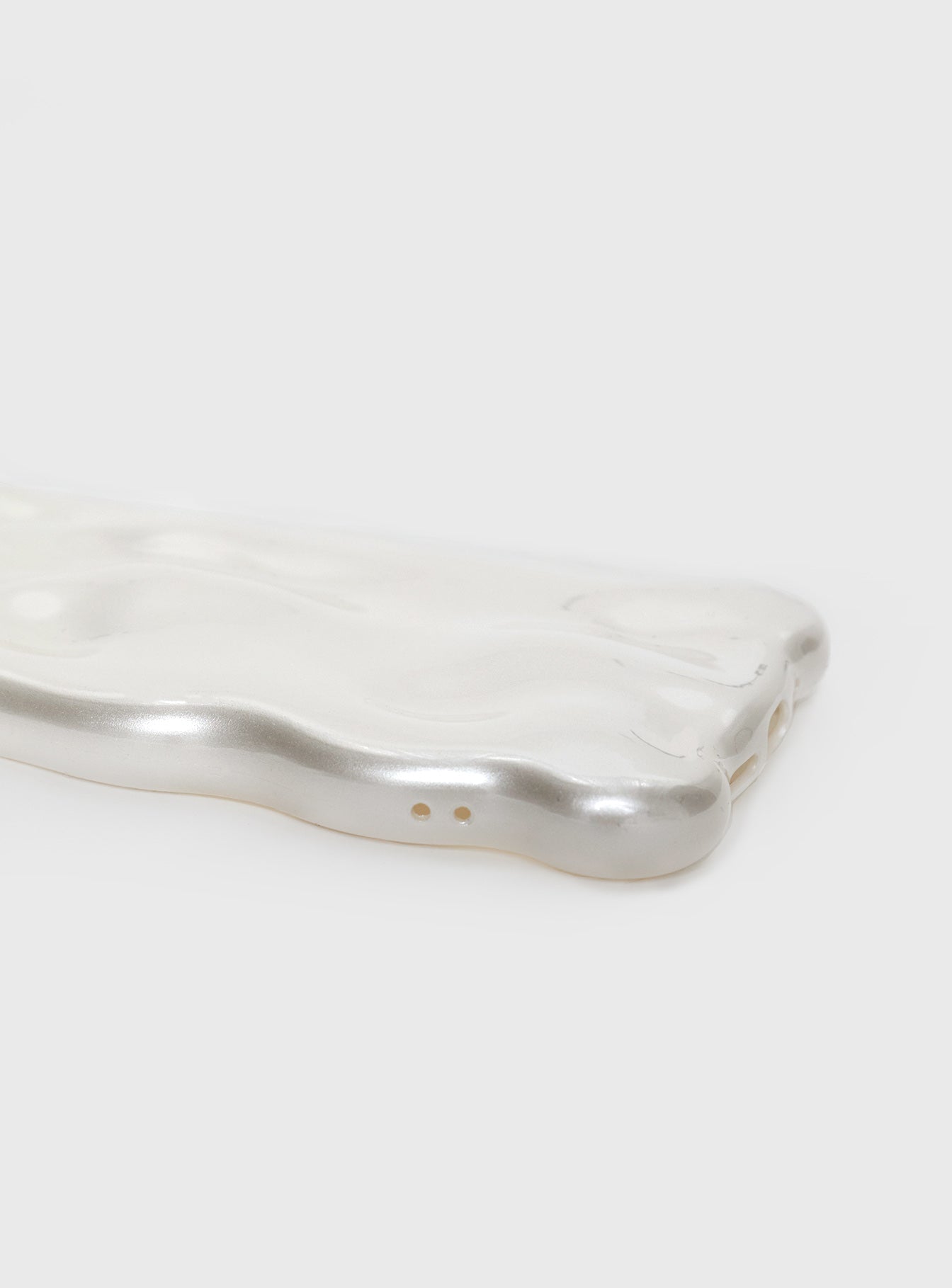 Maceline iPhone Case White