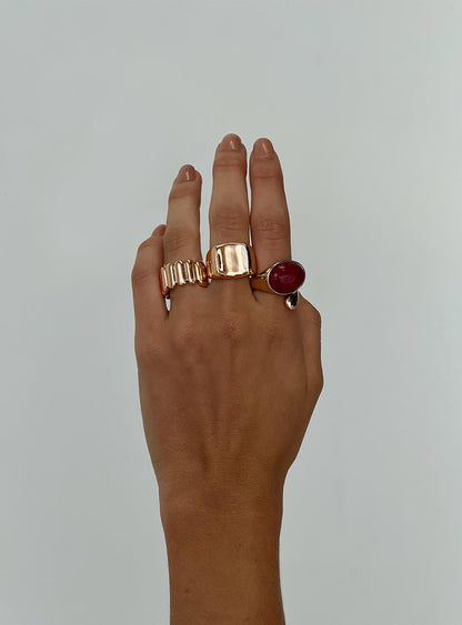 Romancer Chunky Ring Pack Multi