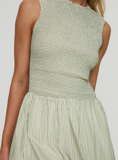 Narnie Mini Dress Sage