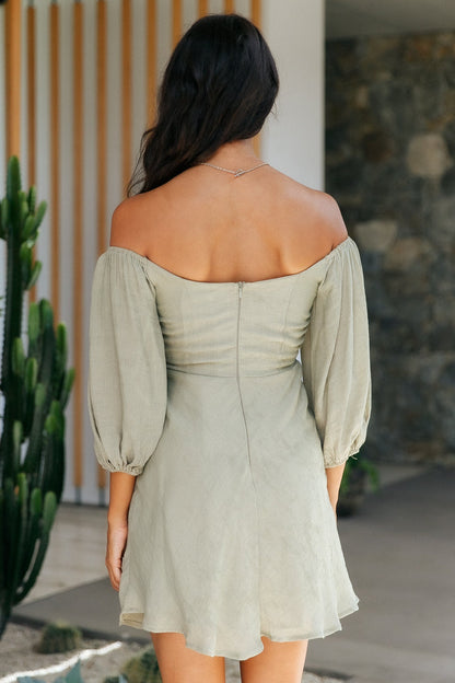 Breakthrough Dress Olive