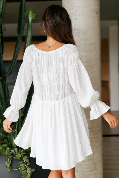Forever In A Minute Dress White
