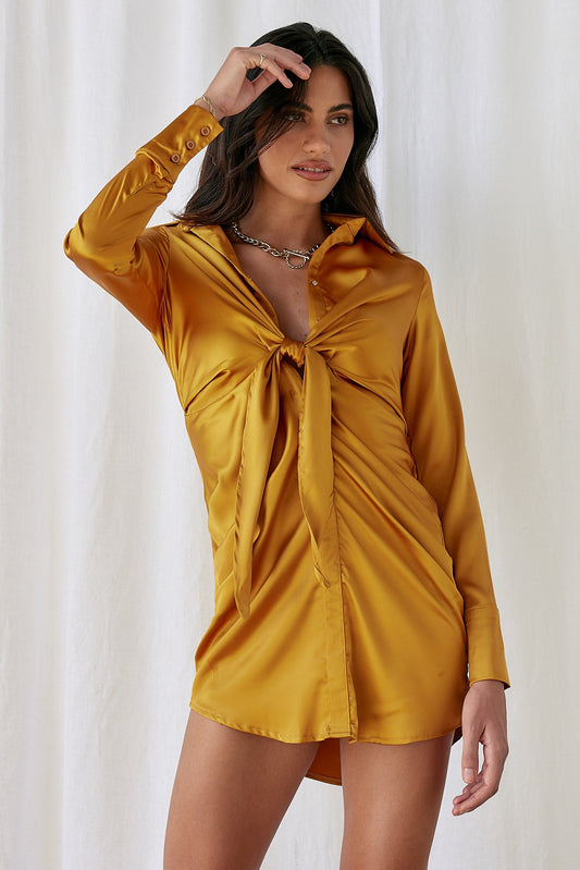 Be My Thriller Dress Yellow