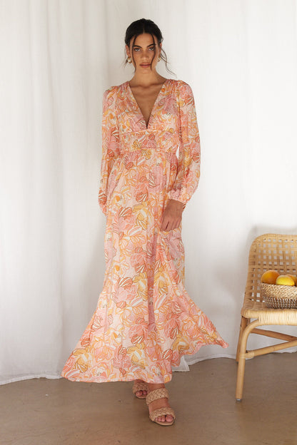 True Meaning Maxi Dress Pink