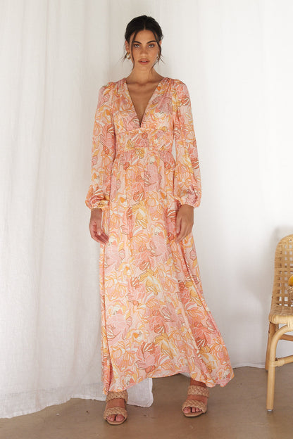 True Meaning Maxi Dress Pink