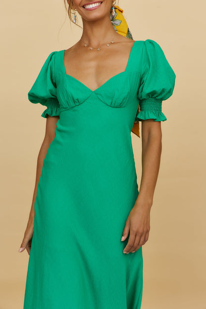 Calyx Maxi Dress Green