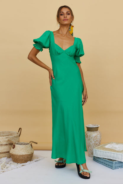 Calyx Maxi Dress Green