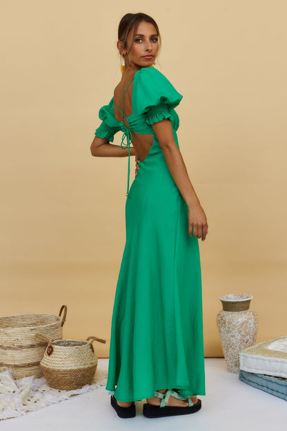 Calyx Maxi Dress Green