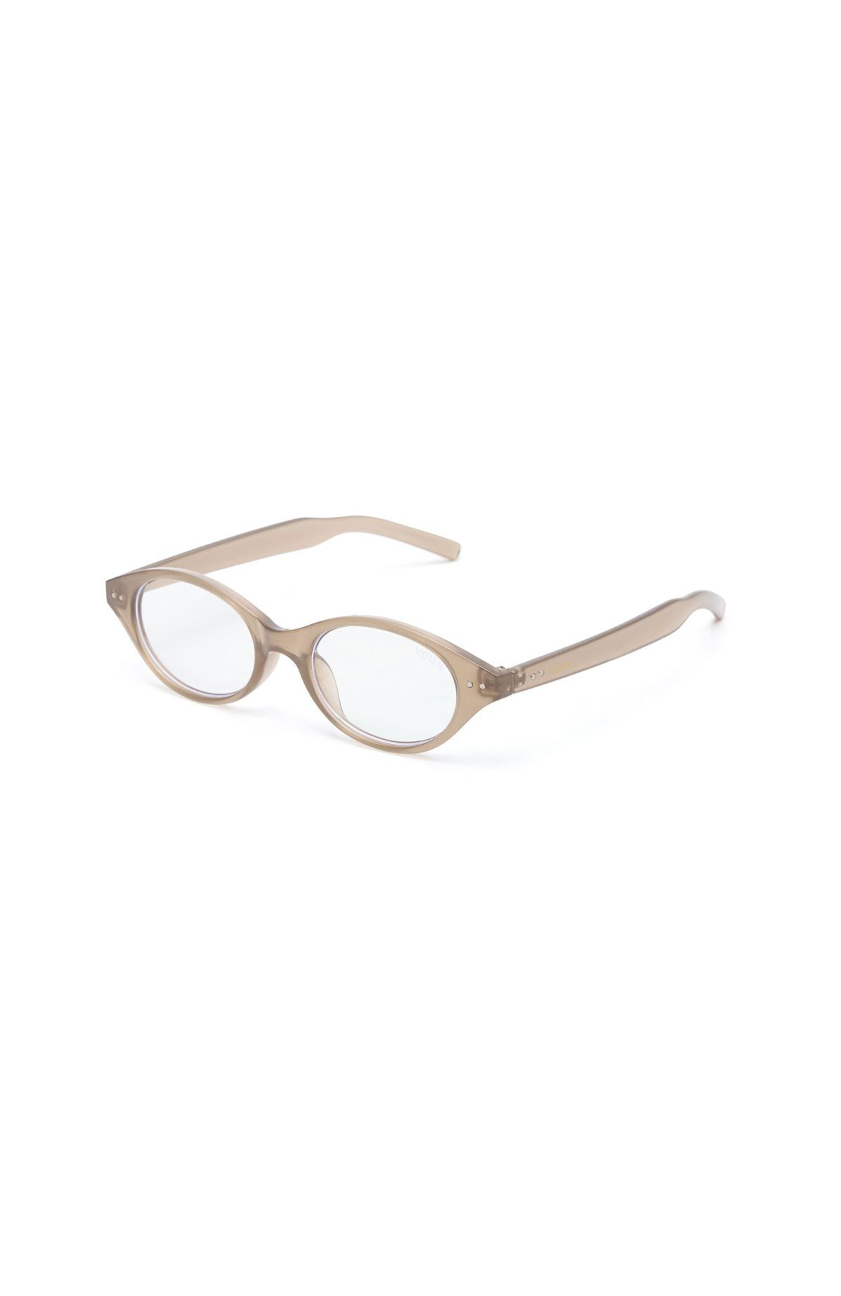 Rayne Blue Light Glasses Biscuit