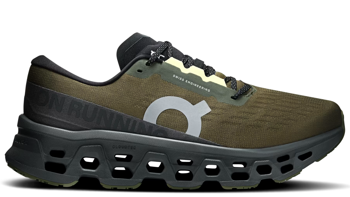 On Running Cloudmonster 3 Olive Eclipse