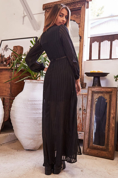 Elixir Of Youth Maxi Dress Black