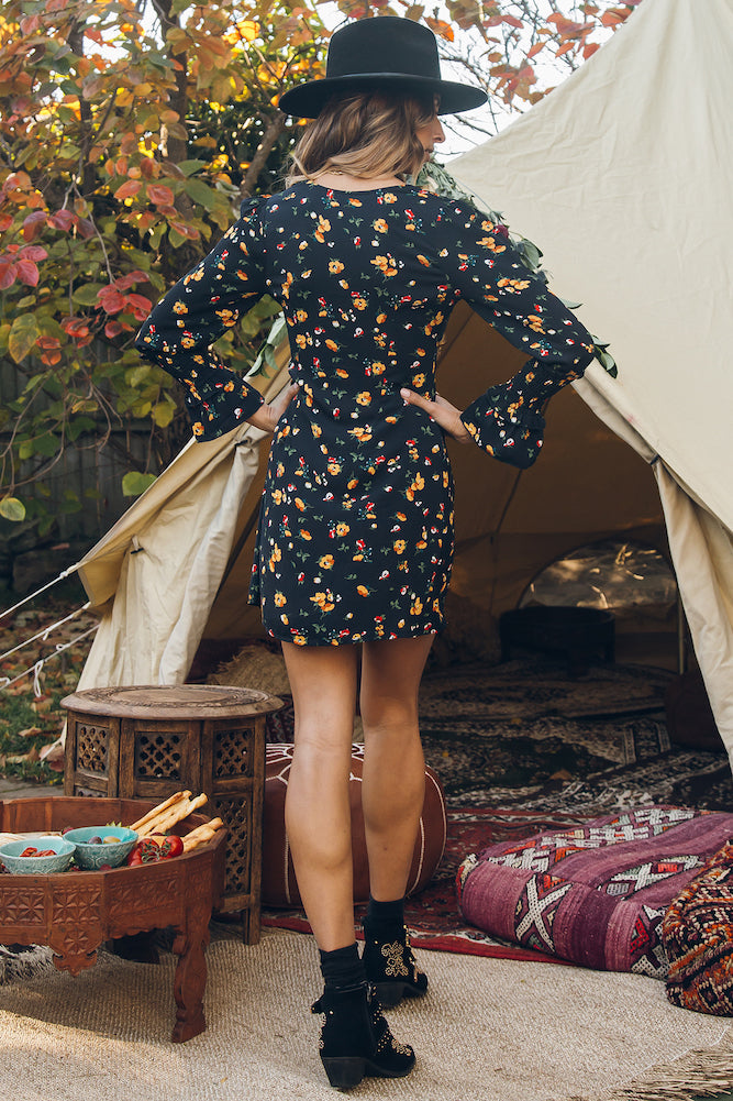 This Day And Age Dress Navy