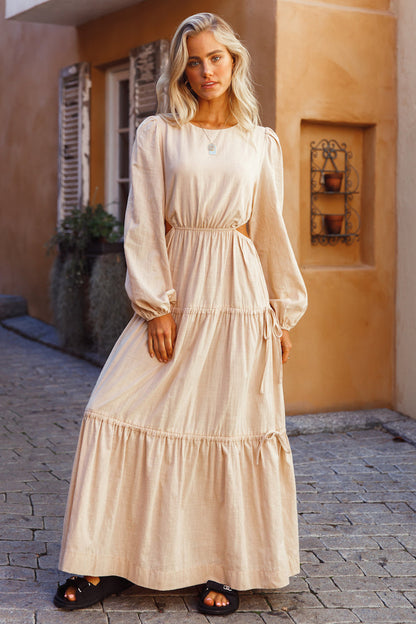Caminito Maxi Dress Beige