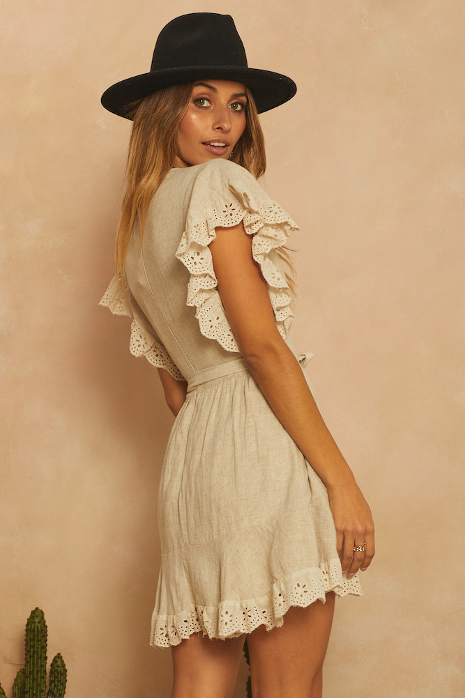 New Hampshire Dress Beige
