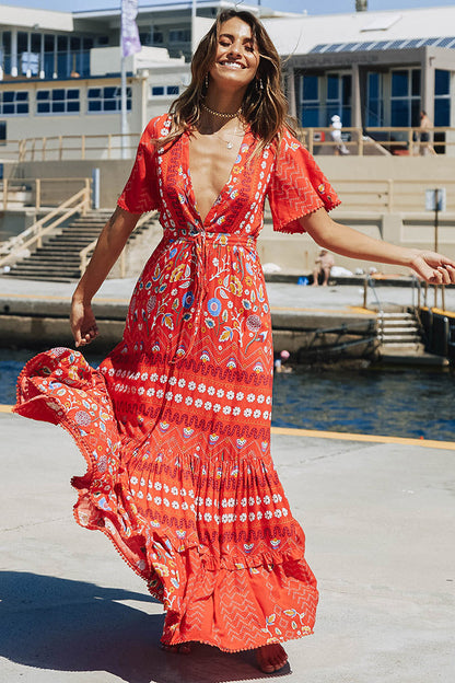 Satellite Of Love Maxi Dress