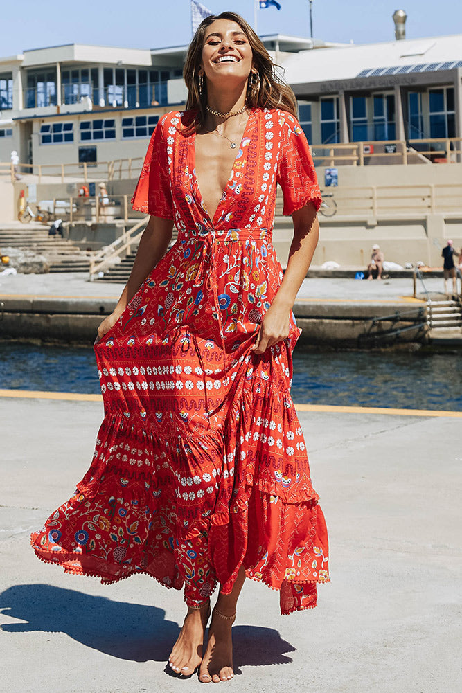 Satellite Of Love Maxi Dress