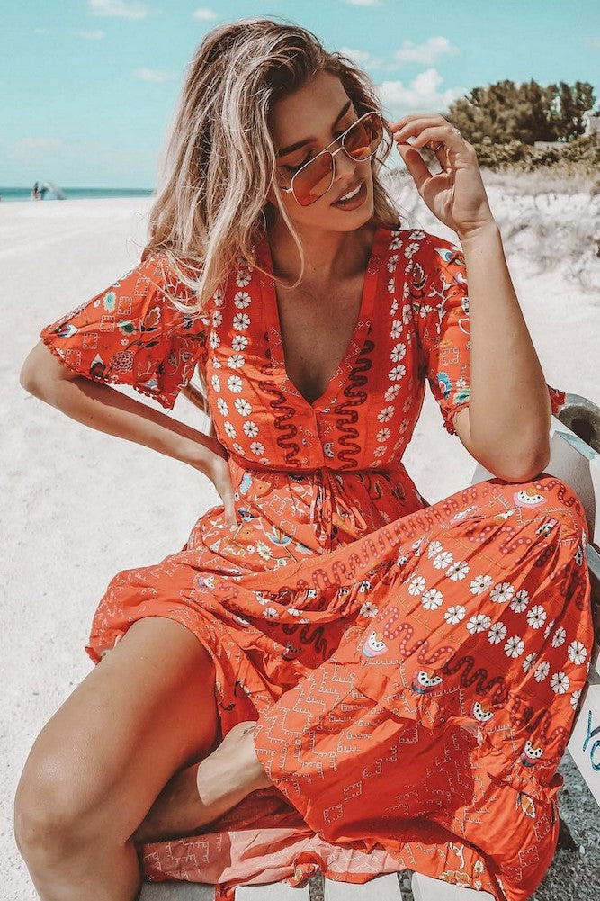 Satellite Of Love Maxi Dress